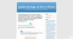 Desktop Screenshot of capitaodomingos.com