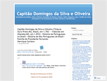 Tablet Screenshot of capitaodomingos.com